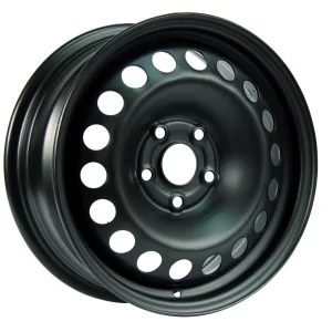 RTX Wheels – Steel Wheel – Black – 15″x6.5″ 39mm – All weather Wheels – X45656